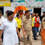 बरेली में सावन के पहले सोमवार को लेकर पुलिस अलर्ट, अधिकारियों ने मंदिरों का किया दौरा