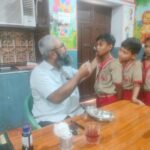 श्री हर मिलाप सनातन धर्म पब्लिक स्कूल में स्वास्थ्य शिविर लगा,बच्चों के दांत व आंखों की जाँच हुई