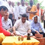 तपेश्वर नाथ मंदिर पर कैंट विधायक संजीव अग्रवाल ने किया भूमि पूजन
