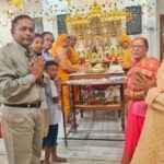 धनतेरस पर जैन मंदिर में हुआ विधान, राष्ट्रीय स्तर पर समाज का नाम रोशन करने वाली बिटिया हुई सम्मानित