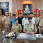 हत्या के चार आरोपी गिरफ्तार, एक से आला-कत्ल चाकू बरामद