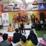 भक्ति और उल्लास से गूंजा बीइंग स्पिरिचुअल फाउंडेशन, माता की चौकी में उमड़ा श्रद्धा का सागर