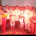 भारतीय जनता पार्टी कार्यालय पर धूमधाम से मनाई दीपावली