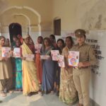 महिला उपनिरीक्षक भारती सिंह ने समुदाय स्वास्थ्य केंद्र पर महिलाओं को दिया आत्मनिर्भरता का संदेश