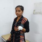 बंदरों का आतंक, बंदरो के हमले से बीए की छात्रा घायल