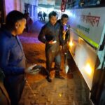 बदायूं में सिविल लाइन पुलिस ने चौराहों,रेलवे स्टेशन,मुख्य बाजारों में पैदल गश्त व चेकिंग की