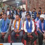 भीम आर्मी का डोर टू डोर अभियान दमदार ,सैकड़ों ने थामा नीले झंडे का दामन