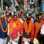 मीरगंज विधानसभा में निकली एकता यात्रा