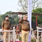 बदायूँ पुलिस लाइन में गणतंत्र दिवस परेड का फुल ड्रेस फाइनल रिहर्सल हुआ, निरीक्षण किया गया