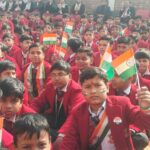 दातागंज के ब्लूमिंग डेल स्कूल में गणतंत्र दिवस हर्षोल्लास पूर्वक मनाया गया
