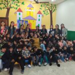 गर में किड्स प्लैनेट स्कूल में नन्हें मुन्ने बच्चों ने मनाया विदाई समारोह