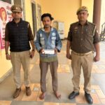 शंकर फ्लोर मिल के पास अवैध तमंचे के साथ युवक गिरफ्तार