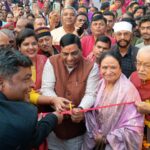 सदर कैंट गोल चौक पर भोले शंकर की प्रतिमा की प्राण प्रतिष्ठा , श्रद्धालुओं की उमड़ी भीड़