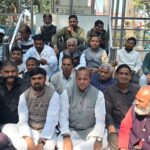 प्रदेश सरकार के खिलाफ कांग्रेस का सत्याग्रह, लखनऊ घटना की निंदा