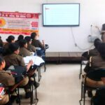 प्रशिक्षु महिला पुलिसकर्मियों को क्षय रोग के बारे में किया जागरुक