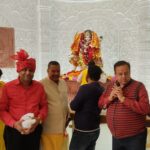 माँ भवानी मन्दिर की प्राण प्रतिष्ठा महोत्सव बाबा त्रिवटीनाथ मन्दिर में सम्पन्न