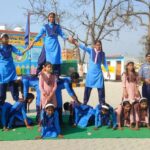 उच्च प्राथमिक विद्यालय दहेमू में त्रिदिवसीय स्काउट-गाइड प्रशिक्षण शिविर के दूसरे दिन विभिन्न कार्यक्रम हुए