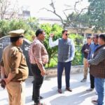 डीएम ने एसआई परीक्षा के लिए बनाए गए केन्द्रों का किया निरीक्षण