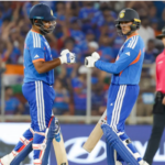 भारत की तूफानी शुरुआत, छह ओवर में बिना विकेट 92 रन; अभिषेक का धुआंधार अर्धशतक