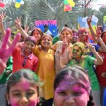 लॉर्ड कृष्णा इंटरनेशनल स्कूल में रंगों की अनुपम छटा के साथ ‘होली महोत्सव’ मनाया