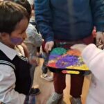 बदायूँ के किंडर जॉय प्री स्कूल में होली का त्यौहार खूब हर्षोल्लास से मनाया,बच्चों ने मौज मस्ती की