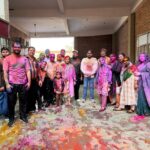 ब्लूमिंगडेल स्कूल में होली उत्सव रंगों के साथ धूमधाम से मनाया गया,खूब खेली होली