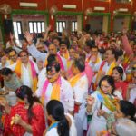 हरि मंदिर में बधाईयो के साथबुआ दाती का संकीर्तन सम्पन्न