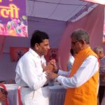 होली मिलाप मेले में बाबा त्रिवटीनाथ मंदिर का शिविर आकर्षण का केंद्र