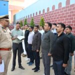 एसएसपी ने परेड का किया निरीक्षण, दिए आवश्यक निर्देश