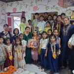 वर्ष 2026 में सर्वश्रेष्ठ 96 प्रतिशत अंक पाने पर वैष्णवी रस्तोगी को सम्मानित किया