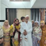 पत्नी के साथ हज यात्रा को रवाना हुए सेवानिवृत्त प्रधानाध्यापक मोहम्मद आफाक अहमद