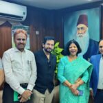 नसीम फाउंडेशन के प्रतिनिधियों ने AMU कुलपति से की शिष्टाचार भेंट, सहयोग पर हुई चर्चा