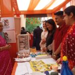 बरेली के दिशा इंटर कॉलेज में गुजरात स्थापना दिवस मनाया,राज्यपाल आनंदीबेन पटेल ने किया शिलान्यास