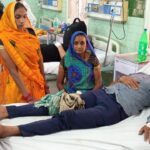 मनोना धाम जा रहे भक्त को टेम्पो ने मारी टक्कर , घायल जिला अस्पताल में भर्ती