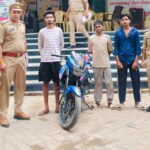 चोरी के मोबाइल सहित तीन शातिर चोर गिरफ्तार