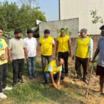 वृक्षारोपण से पर्यावरण संरक्षण का दिया संदेश, 50 पौधे लगाए गए