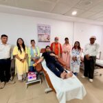 विश्व रक्तदाता दिवस पर हॉपयूनिटी हेल्पिंग वेलफेयर फाउंडेशन का राजकीय मेडिकल कॉलेज में स्वैच्छिक रक्तदान शिविर लगा