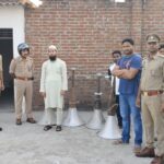 लाउडस्पीकर चेकिंग अभियान में 5 यंत्र उतरवाए, 90 की आवाज मानक के अनुरूप कराई