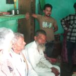 पीड़ित परिवार से भसराला मिलने पहुंचे पूर्वमंत्री आबिद रज़ा