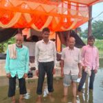 बगरैन में 96 बीघा निजी तालाब को लेकर 36 में दिन भी अनिश्चितकालीन धरना जारी