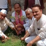 आज़ाद में पीडीए परिवार ने किया फलदार छायादार पेड़ों का पौधरोपण