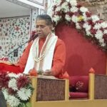 बाबा त्रिवटी नाथ मंदिर में श्रीमद्भागवत कथा का शुभारंभ, भागवत श्रवण से जीवन का कल्याण संभव : पं. सुरेश शास्त्री