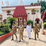 श्रावण मास की तैयारियों का पुलिस अधीक्षक नगर ने लिया जायजा, त्रिवटीनाथ मंदिर की सुरक्षा व्यवस्था का किया निरीक्षण