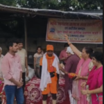 भक्ति जागरण समाज सेवा सोसायटी ने कांवड़ियों का किया भव्य स्वागत, पुष्प वर्षा कर किया सम्मान