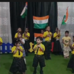 किड्स बागबान प्ले स्कूल में देशभक्ति के रंग में रंगे नन्हे-मुन्ने बच्चों के साथ स्वतंत्रता दिवस मनाया