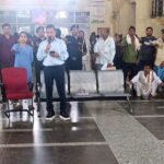 राजकीय मेडिकल कॉलेज में नशा मुक्त भारत पखवाड़ा के अंतर्गत नुक्कड़ नाटक एवं शपथ ग्रहण कार्यक्रम आयोजित
