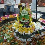 भगवान परशुराम धाम पर भव्य दिव्य श्रृंगार के साथ हुआ भगवान भोलेनाथ का पूजन