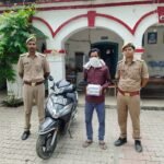 चोरी के नौ मोबाइल फोन के साथ एक गिरफ्तार