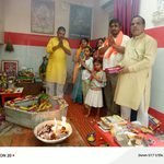 लिंगेश्वर नाथ महादेव का रुद्राभिषेक कर हुआ घट विसर्जन