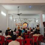 विश्व हिंदू परिषद स्थापना दिवस पर वजीरगंज में आयोजित हुआ कार्यक्रम